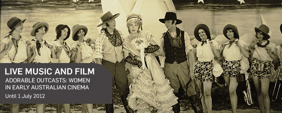 Production still from Showgirl's Luck 1930 / Director: Norman Dawn / Image courtesy: National Film and Sound Archive Australia