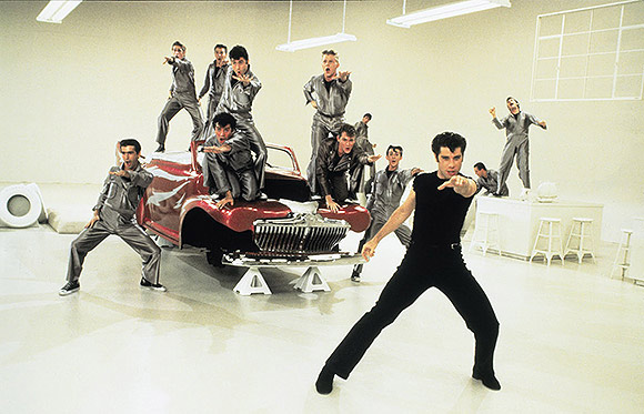 Production still from Grease 1978 / Director: Randal Kleiser / Image courtesy: Paramount Pictures