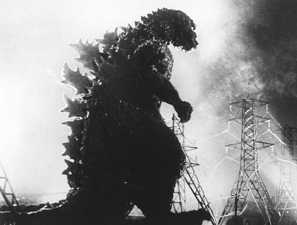 Production still from Godzilla 1954 / Director: Ishirô Honda / Image courtesy: Toho International