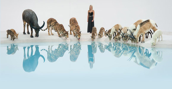 Cai Guo-Qiang / Installation view of Heritage 2013 / Commissioned for ‘Cai Guo-Qiang: Falling Back to Earth’ / Purchased 2013 with funds from Josephine Ulrick and Win Schubert Diversity Foundation through and with the assistance of the Queensland Art Gallery | Gallery of Modern Art Foundation / Collection: Queensland Art Gallery