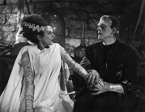Production still from The Bride of Frankenstein 1935 / Director: James Whale / Image courtesy: Universal Pictures