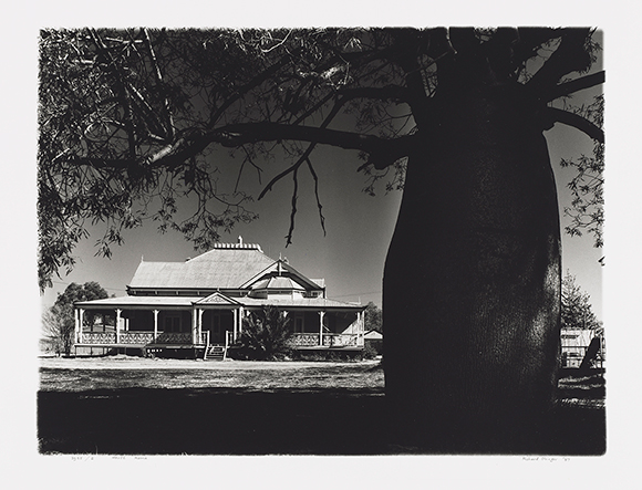 Richard Stringer / Roma House 1982, printed 1987 / Gelatin silver photograph / Purchased 1987 / Collection: Queensland Art Gallery / © Richard Stringer