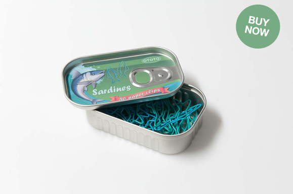 Sardine Paper Clips