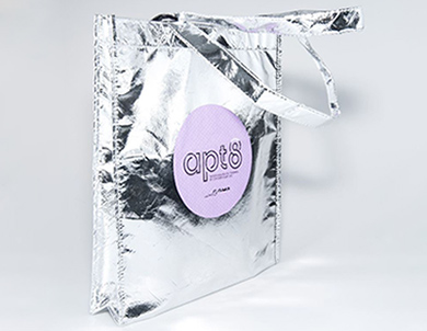 APT8 Silver Tote Bag