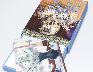Flowers by Vida Lahey Greeting Card Box